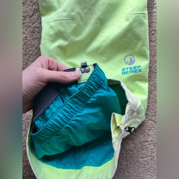 The North Face Steep Series Futurelight Purist Ski Snow Pants Green XS FLAWS - Picture 12 of 16